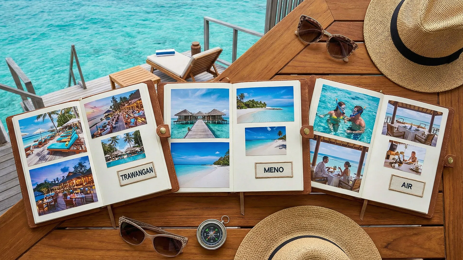 Trawangan vs Meno vs Air